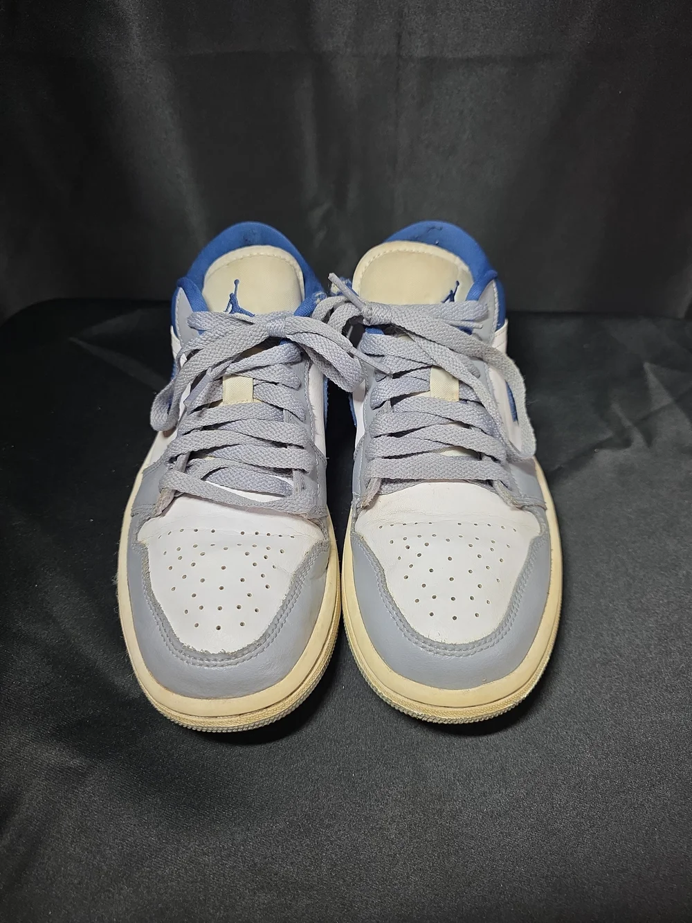 Size 8 - Air Jordan 1 Low French Blue W Gray